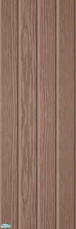 Sims 2 — Studio K Vertical Wide Wood 01 - Mushroom by StudioKhagerks — 
