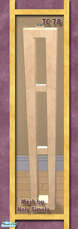 Sims 2 — VS Huckleberry Floor Lamp Base TC 78 by Vanilla Sim — Recolor of the Orion floor lamp by shtinky00. Texture
