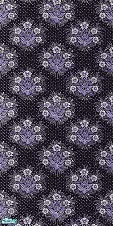 Sims 2 — D2DBlack Bouquets Violet Full Length by D2Diamond — ...