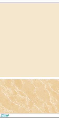 Sims 2 — Marble Walls - Babytweetums4-marbletilewallsand by babytweetums4 — Marble wall in sand.