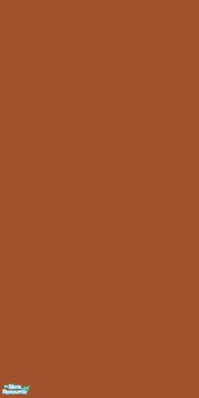 Sims 2 — GrayDragonfly - Color Collection I - Set IV - Sienna by GrayDragonfly — Solid sienna colored wall.