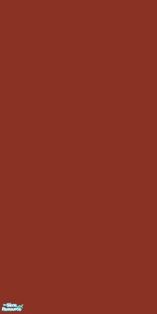 Sims 2 — GrayDragonfly - Color Collection I - Set IV - Burnt Umber by GrayDragonfly — Solid burnt umber colored wall.