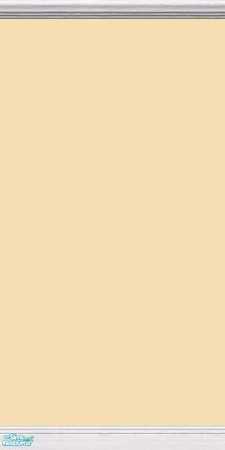 Sims 2 — GrayDragonfly - Color Collection I - Set III - Wheat by GrayDragonfly — Wheat colored wall with white crown