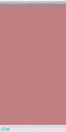 Sims 2 — GrayDragonfly - Color Collection I - Set III - Old Rose by GrayDragonfly — Old Rose colored wall with white