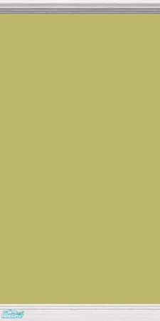 Sims 2 — GrayDragonfly - Color Collection I - Set III - Dark Khaki  by GrayDragonfly — Dark Khaki colored wall with white