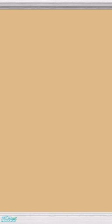 Sims 2 — GrayDragonfly - Color Collection I - Set III - Burlywood by GrayDragonfly — Burlywood colored wall with white