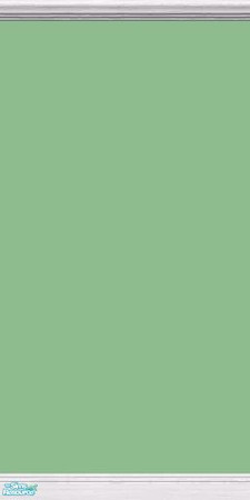 Sims 2 — GrayDragonfly -Color Collection I - Set III - Dark Sea Green by GrayDragonfly — Dark Sea Green colored wall with