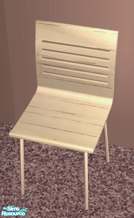 Sims 2 — TC 89 Pink Drifter -  Chair by H3wwy — Teenage girls do not want to know how strapped for cash their parents