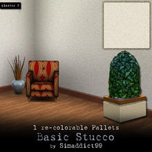 Sims 3 — Stucco 1 by Simaddict99 — stucco finish