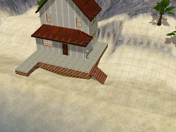 Sims 3 — ficherman beach cabin by splayle — This is part of my Fishhead Bay Customized town project. I am attempting to