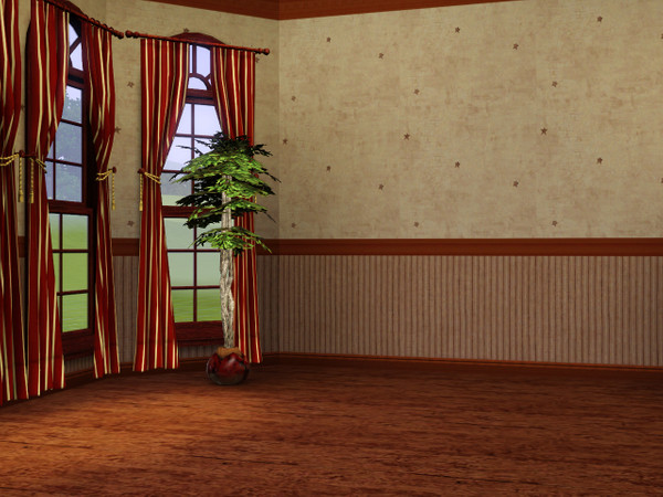 Sims 3 — CB terra cotta stripes by CowBelle — terra cotta stripes pairs perfectly with the caramel stars toss fabric