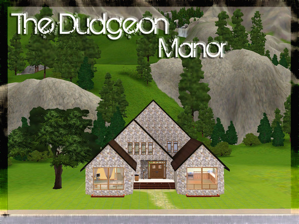 Sims 3 — Dudgeon Manor by Crayonz — Dudgeon Manor is my first Sim house. It's a gorgeous house, with lots of space to add