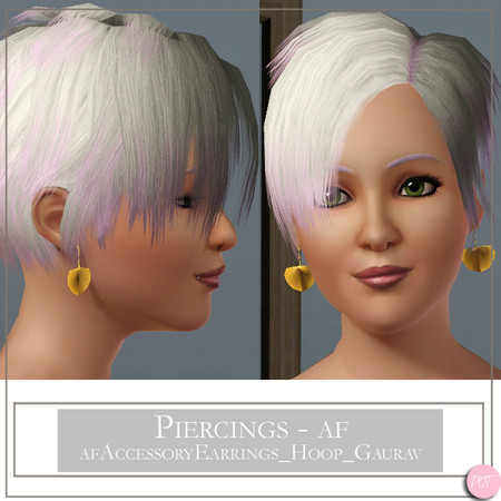Sims 3 — af Accessory Earrings Hoop Gaurav by DOT — afAccessoryEarrings_Hoop_Gaurav by DOT of The Sims Resource
