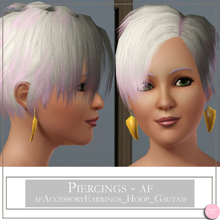 Sims 3 — af Accessory Earrings Hoop Gautam by DOT — afAccessoryEarrings_Hoop_Gautam by DOT of The Sims Resource