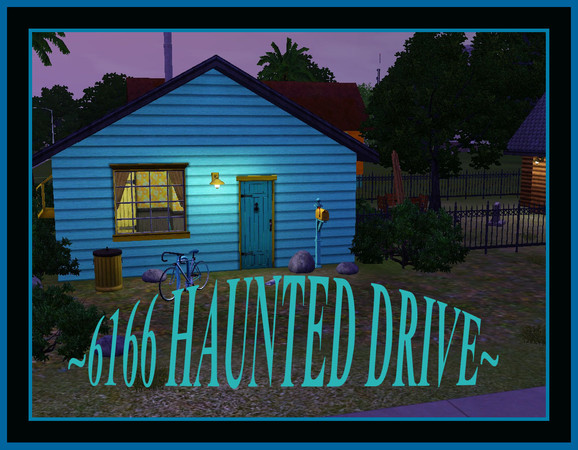 Sims 3 — 6166 Haunted Drive by paramiti — Donald Grimes and his wife Petra bought this charming pioneer log cabin to live