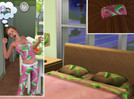 Sims 3 — watermelon pieces pattern by mothme — 3 palettes. These are watermelon pieces. Uploaded with icy-sushi's