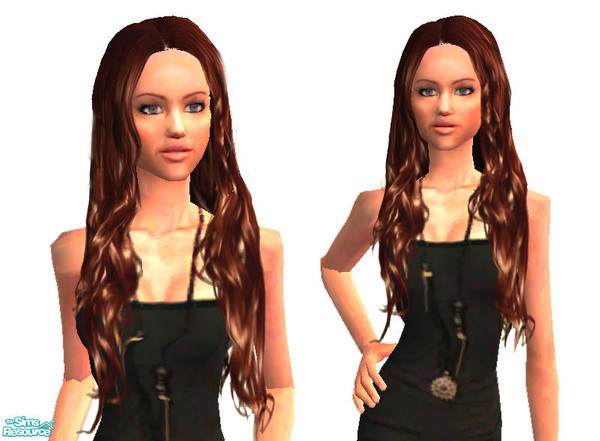 Sims 2 — Miley Cyrus\'s Hair by stamos1993 —  