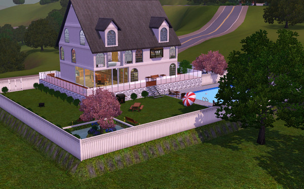 Sims 3 — Garden Valley by Phathum6900 — Garden Valley - 647 Farmer Valley Road, Riverview. This here is now my 2nd house