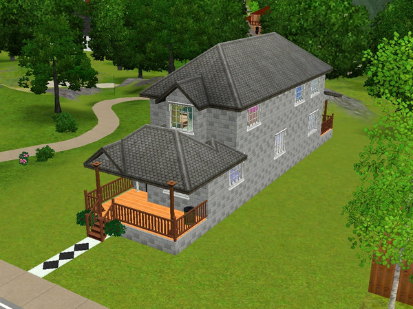 Sims 3 — Victorian House by duochanfan — A victorian stlye home, with four bedrooms and two bathrooms. A run on living