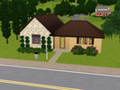 Sims 3 — Harper House by sunnyside48 — Cute and cozy one bedroom, one bath for your Sim couple - great for elder Sims