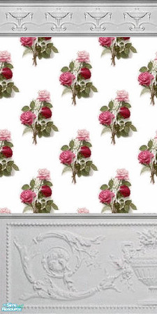 Sims 2 — Victorian Romance Walls and Floors by cm_11778 — A beautiful and elegant wall and floor set for your sims homes,