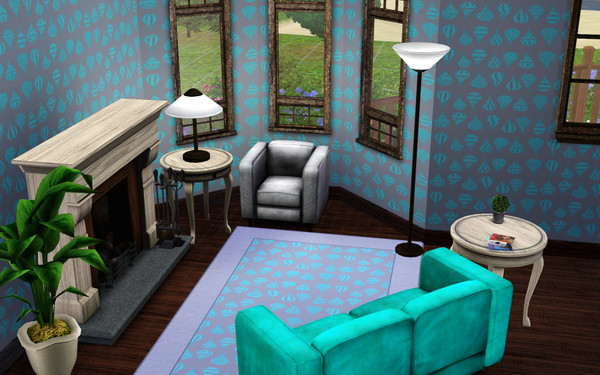 Sims 3 —  Hot Balloons by narutogirl6 — Floating on Walls