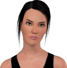 Sims 3 — angelina jolie  by neissy — in tomb raider