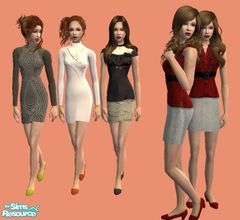 Sims 2 — Business-Style by winnie017 — 4 new outfits for business :)