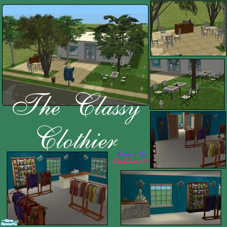 Sims 2 — The Classy Clothier by hiedibear75 — The Classy Clothier. Do your Sims often get put into a hideous clothing