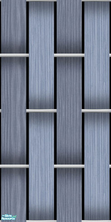 Sims 2 — Studio K Wood 18 - Slate Blue by StudioKhagerks — 