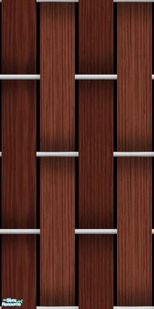 Sims 2 — Studio K Wood 18 - Mahogany by StudioKhagerks — 