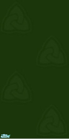 Sims 2 — Epona Celtic Green Set - Ecgn2w by EponaValkyrie — Part of my Celtic Set. A patterned wallpaper that