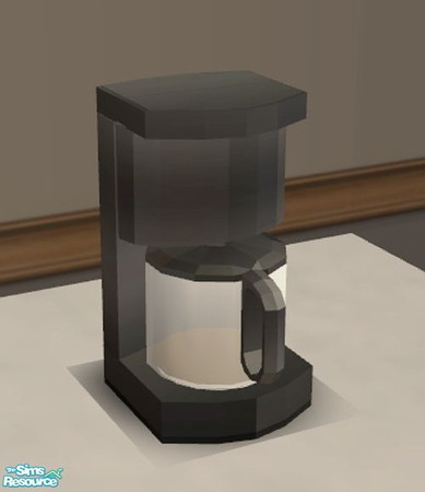 Sims 2 — Aimi Kitchen CoffeeMaker by SaeraMaples — Modern and warm, a true family kitchen.