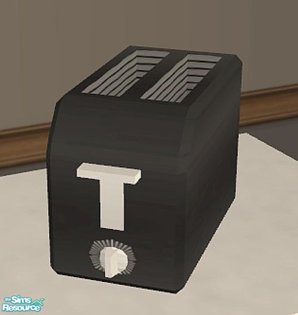 Sims 2 — Aimi Kitchen Toaster by SaeraMaples — Modern and warm, a true family kitchen.