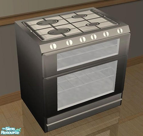 Sims 2 — Aimi Kitchen Range by SaeraMaples — Modern and warm, a true family kitchen.