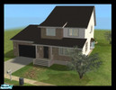Sims 2 — SUBURB 02 by super_marie3 — This is my 2nd suburban house. There is a garage and a pool with a great balcony.