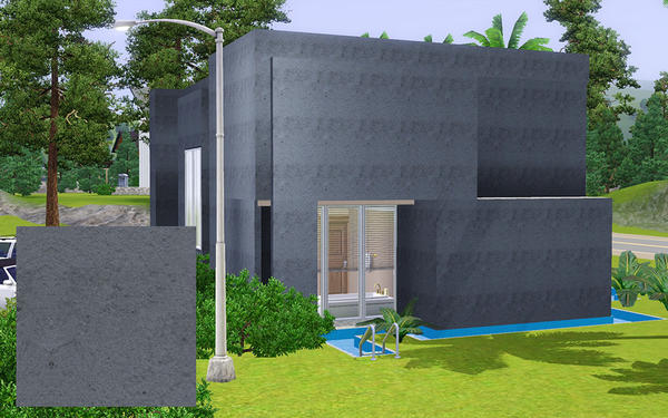 Sims 3 — Cement_01 by chouyen2002 — Cement stone pattern.