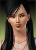 Sims 3 — Kiyomi by Kelsi — Hair: The SimsCave Skin: Garden of Shadows by M.Calero Eyes: modthesims by escand Sim: made by