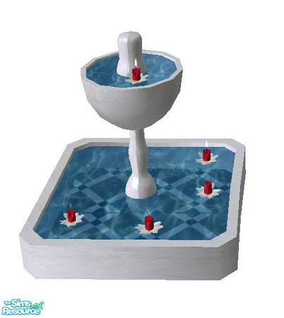 Sims 2 — Outdoorarea - fountain by steffor — 