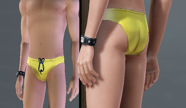 Sims 3 — Speedo by dooder85 — For your self-confident sim, a speedo for poolside, fireside, or even grillside - please