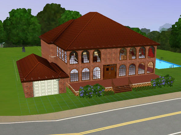 Sims 3 — The Brooks Ave 2. by hacc2258 —  By Hacc 2258 This is my first house for Sims 3.This is a house for a growing