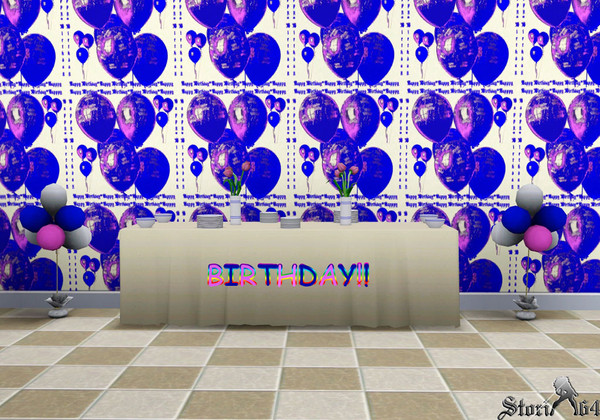 Sims 3 — Birthday by stori_64 — For all you Birthday partying simmers