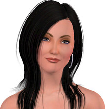 Sims 3 — shannon doherty by neissy — for hair, make a donation on rosesims and receive it by email