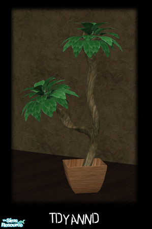 Sims 2 — Jane - Blue Room RC - Plant by tdyannd — A natural recolor of Steffor\'s Blue Room. 