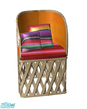 Sims 2 — September Clutter - mexican chair by steffor — 