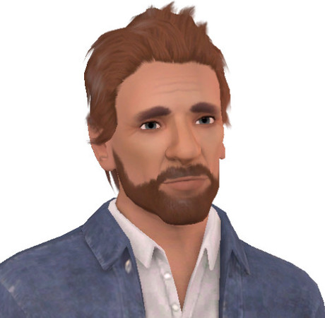 Sims 3 — Chuck Norris by asakurastar — Star of Walker Texas Ranger and Martial Arts Expert, Chuck Norris. Has the
