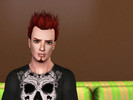 Sims 3 — Robert Butler by eterna91 — A rocker with a dream: to become a famous rockstar