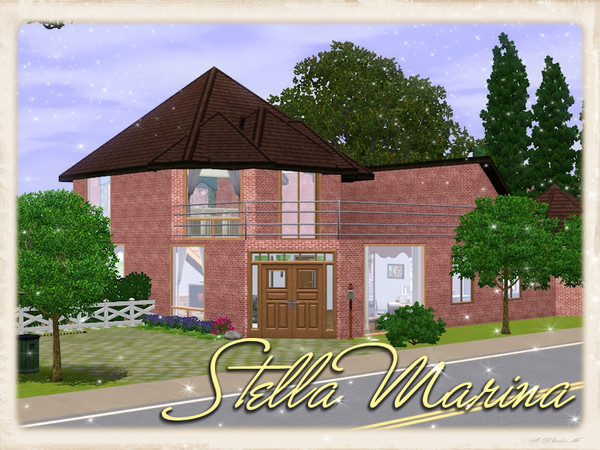 Sims 3 — Stella Marina by joan8em — This is my first submission to TSR, hope you like it. It's a comfy house perfect for