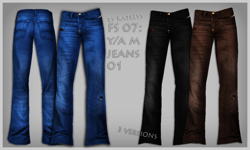Katelys' Fashion set 07 - male Jeans 01