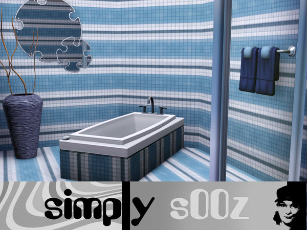 Sims 3 — Simply Train Spotter Tile by s00z — A small tile pattern.